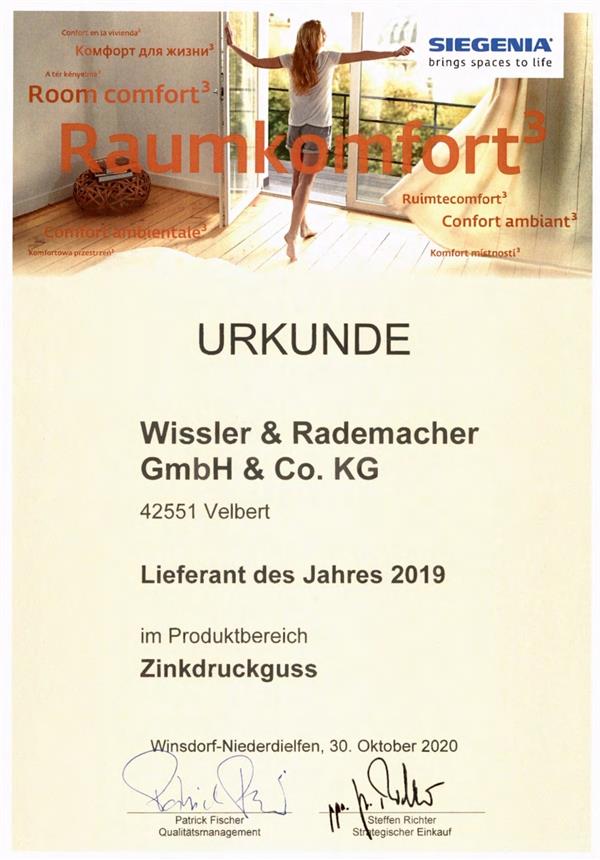 siegenia 2019